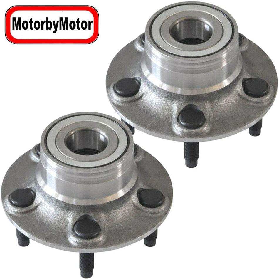 Rear Wheel Bearing & Hub Assembly Fits for Ford Taurus 1990-2000, Mercury Sable 1990-2000 Wheel Hub w/5 Lugs-512106 (2 PACK)