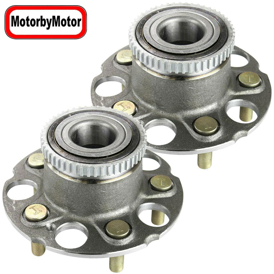 Rear Wheel Bearing Fit 1999 Isuzu Oasis, 1999-2004 Honda Odyssey Wheel Hub 5 Lugs 2WD FWD, w/ABS-512180 (2 Pack)