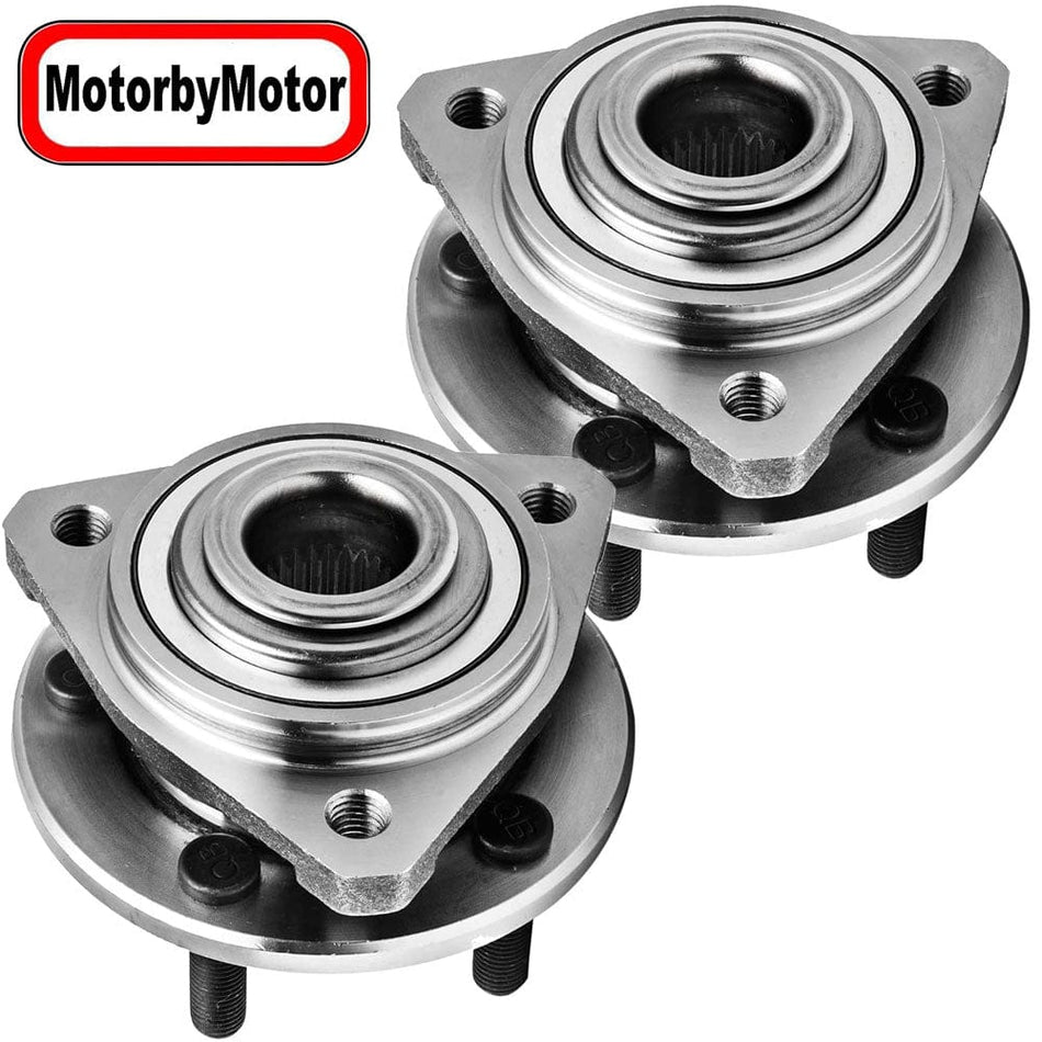 Front Wheel Bearing Hub Assembly, 95-06 Dodge Stratus, Chrysler [95-00 Cirrus, 96-06 Sebring], 96-00 Plymouth Breeze [w/5 Lugs,FWD]-513138-2 PACK