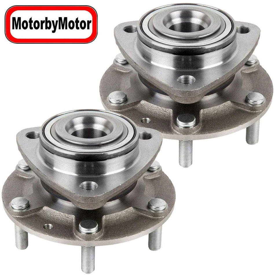 Front Wheel Bearing Fit 2007-2009 Hyundai Entourage, 2006-2014 Kia Sedona Wheel Hub w/6 Lugs,515090 (2 Pack)
