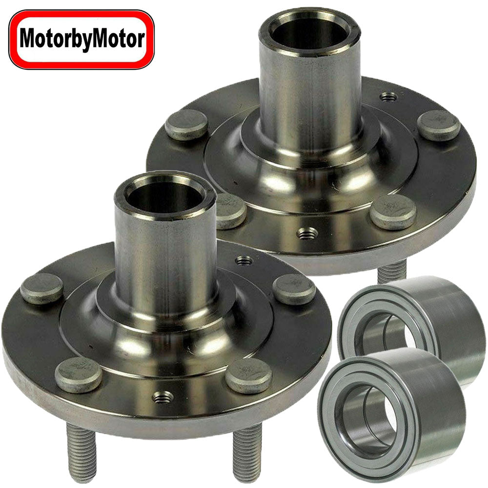 MotorbyMotor Front Wheel Bearing for 2009-2013 Mazda 6 2.5L L4 with 5 Lugs wheel Bearing 930 551 510102 (2 Pack)