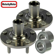 Load image into Gallery viewer, MotorbyMotor Front Wheel Bearing for 2009-2013 Mazda 6 2.5L L4 with 5 Lugs wheel Bearing 930 551 510102 (2 Pack)