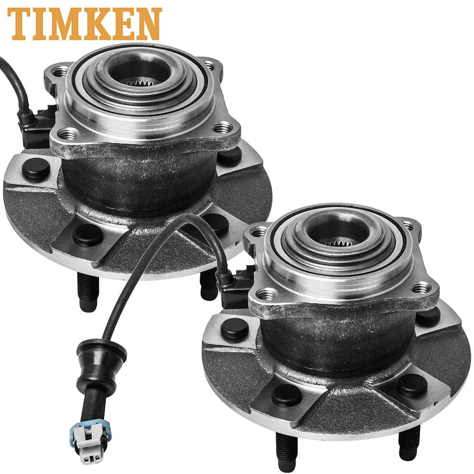 Timken 512229 Rear Wheel Bearing Hub Assembly Chevrolet Equinox 2005-2006 2pcs