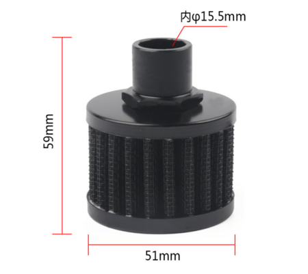 Case Vent Reroute Kit For 2007 - 2018 Dodge Ram 6.7L Cummins Diesel Engine Parts