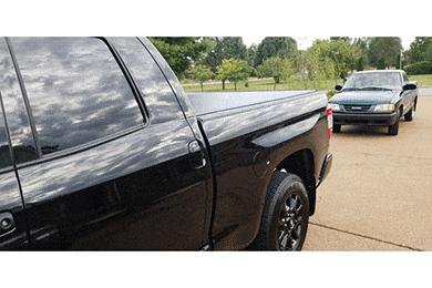 American Tonneau Soft Rolling Tonneau Cover - Roll-Up Truck Bed Cover | AutoAnything