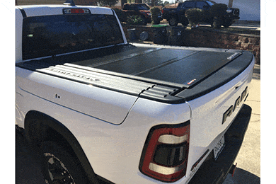 Bak Bakflip F1 Folding Tonneau Cover - Folding Truck Bed Cover | AutoAnything