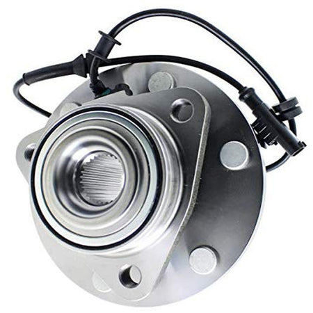 Front Wheel Bearing & Hub For 2012 2013 2014 2015 Nissan Armada Titan AWD 6Lug