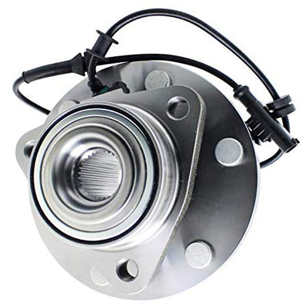 AWD Front Wheel Hub & Bearing Assembly Pair For 2012 - 2015 Nissan Titan Armada