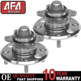 Pair Rear Wheel Hub Bearing Assembly for 99-05 Hyundai Sonata Kia Optima Non-ABS