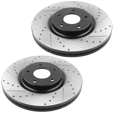 Front Brake Rotors + Pads For Infiniti EX35 M35h M37 M45 M35 FX45 G35 M35 M45