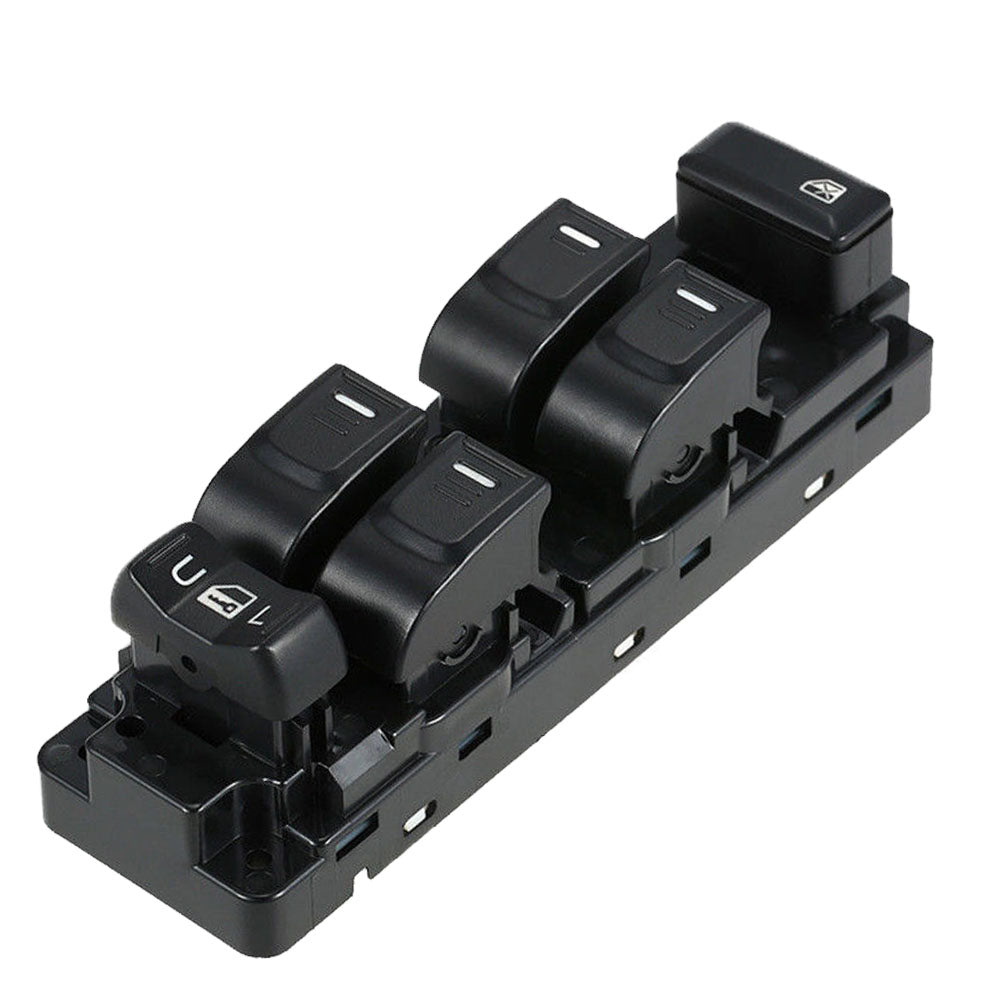 Power Window Switch Front Left Fit Chevrolet Colorado,GMC Canyon, Hummer H3 H3T,Isuzu I-350 I-370, 25779767-Black