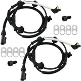 2X Front Wheel ABS Speed Sensor For 2000-2002 Mazda B300 B400 Ford Ranger