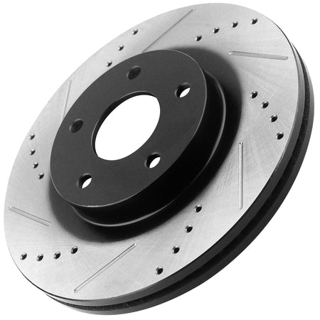 Set Front Disc E-Coating Brake Rotors Fits 2002-06 Nissan Altima 2002-03 Maxima