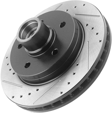 Front Brake Rotors + ceramic brake Pads for Chevy Silverado 1500 GMC C1500 Yukon