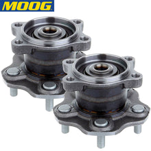 Load image into Gallery viewer, MOOG 512201 Rear Wheel Bearing Hub Assembly 2002-2009 Nissan Altima Maxima Quest (Set of 2)