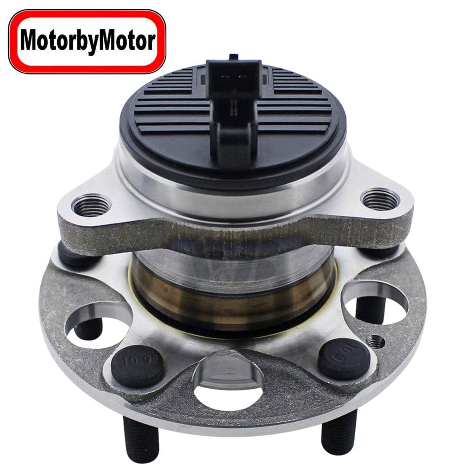 MotorbyMotor 512635 Rear Wheel Bearing & hub Assembly Fits for Hyundai Elantra, Hyundai Ioniq, Kia Niro Wheel Hub w/5 Lugs