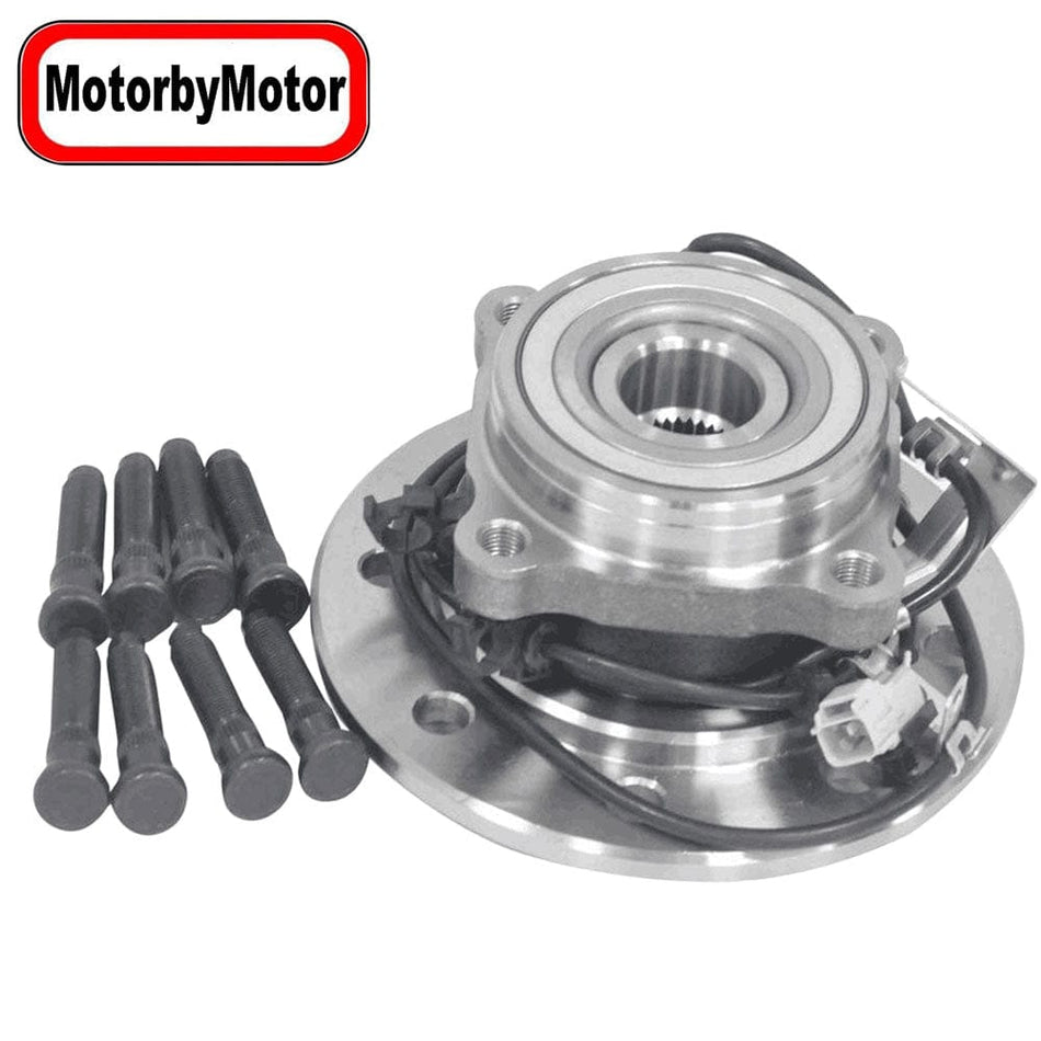 Front Wheel Bearing Fit 1998 1999 Dodge Ram 3500 Pickup Wheel Hub w/ABS 8 Lugs, 515069