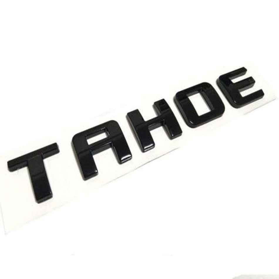 Chevrolet TAHOE Emblem Letter Glossy Black 15825693