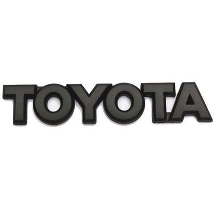 Toyota Tacoma Emblem kit Matte Black