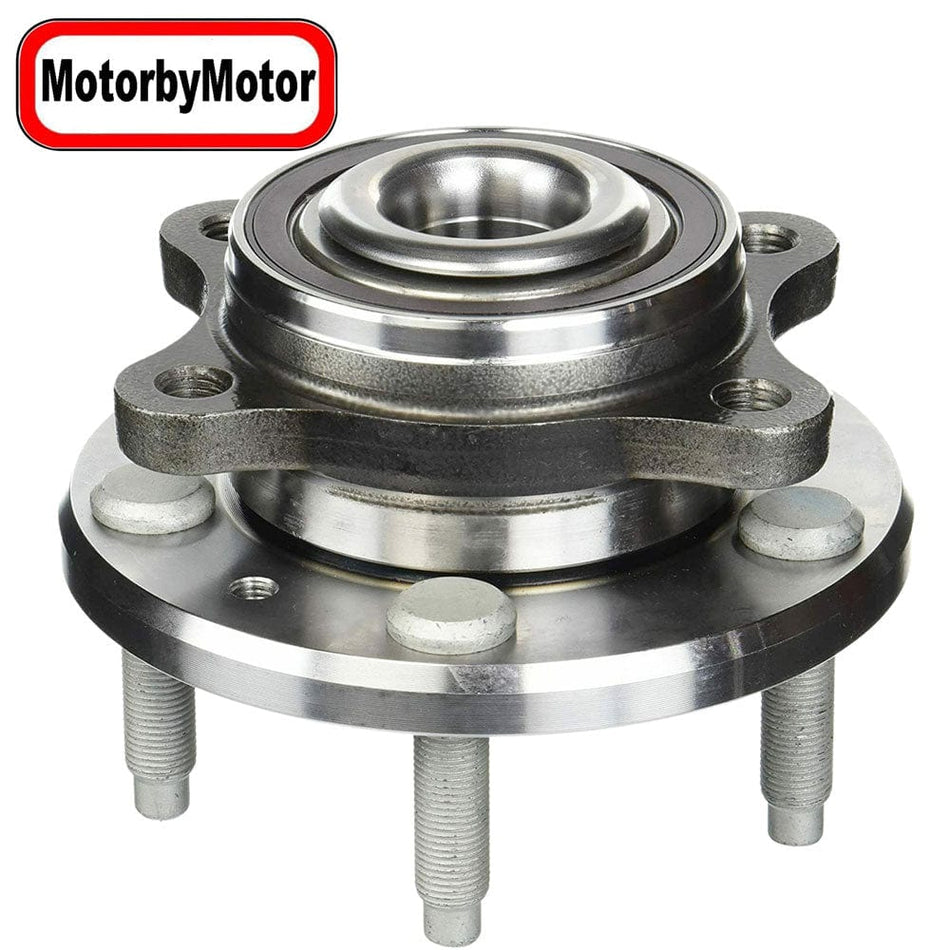 MotorbyMotor 512299 Rear Wheel Bearing Fit Ford Five Hundred/Freestyle/Taurus/Taurus X, Mercury Montego/Sable-w/5 Lugs, 2WD FWD