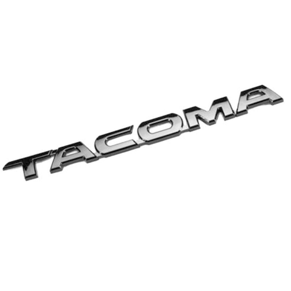 Toyota Tacoma V6 Emblem kit Matte Black 3 PCS