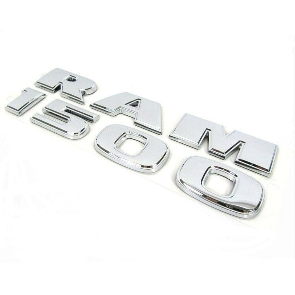 Dodge RAM 1500 Emblem Silver 68149702AA