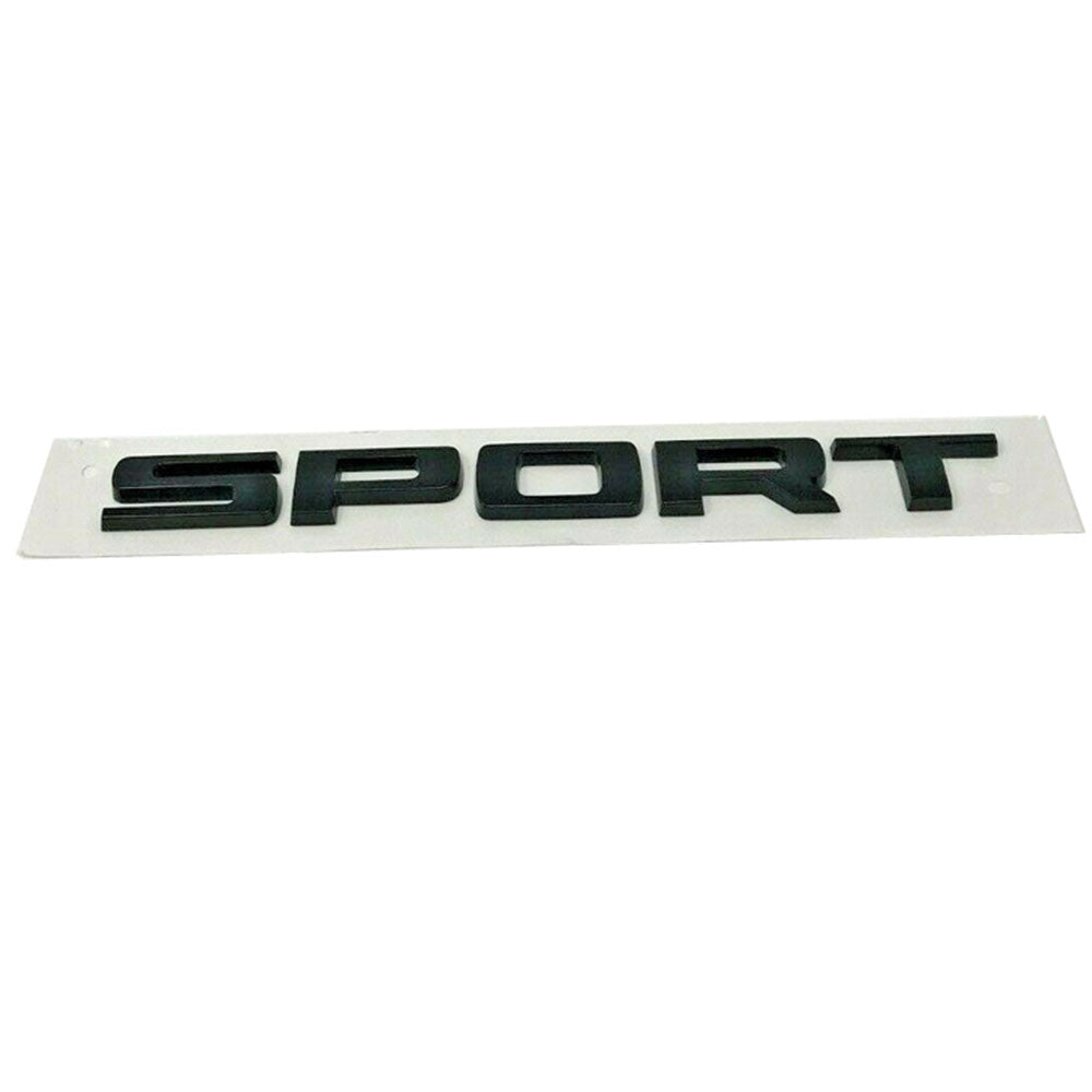 RAM SPORT Emblem Letter Nameplate Badge Matte Black