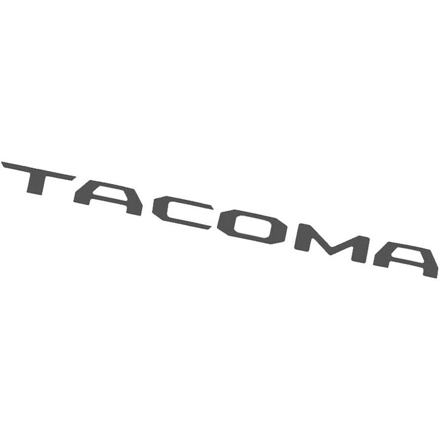 Toyota Tacoma Emblem Tailgate Insert Letter Matte Black PT948-35181-02