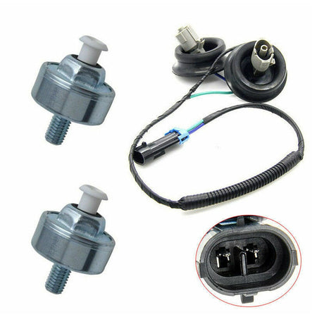 GM Ignition Knock Sensors 12601822 w/ Wiring Harness LS2 LS7 LS6 C5 C6