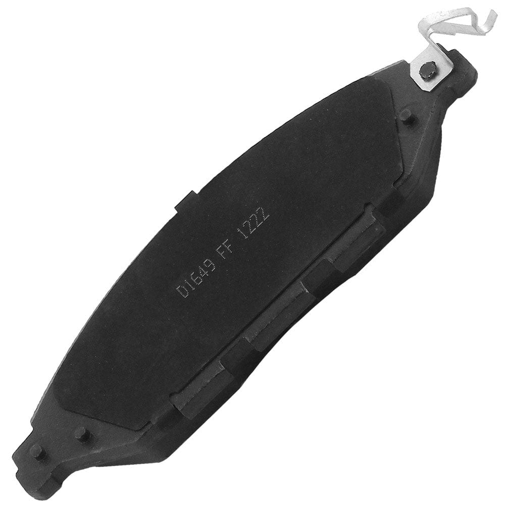 Front Ceramic Brake Pads w/Hardware Kits Fits for Infiniti JX35 2013, Infiniti QX60 2014-2019, Nissan Murano 2015-2020, Nissan Pathfinder 2013-2019-Ceramic Low Dust Brake Pad-4 Pack