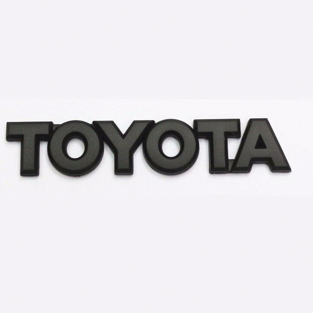 Toyota Tacoma V6 Emblem Kit Matte Black 5 PCS