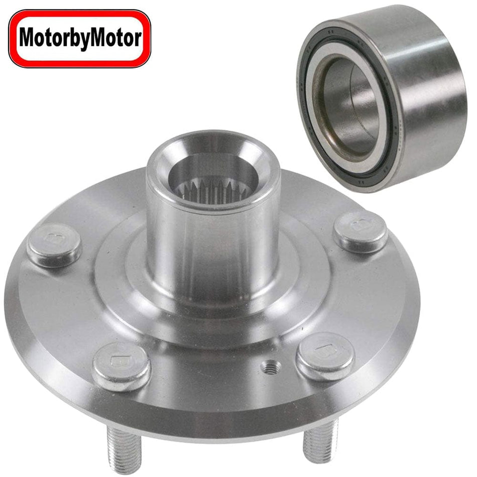Front Wheel Bearing Fit Acura CL MDX RSX TL, Honda Accord CR-V Element Pilot Wheel Hub w/5 Lugs, 930 450 510050
