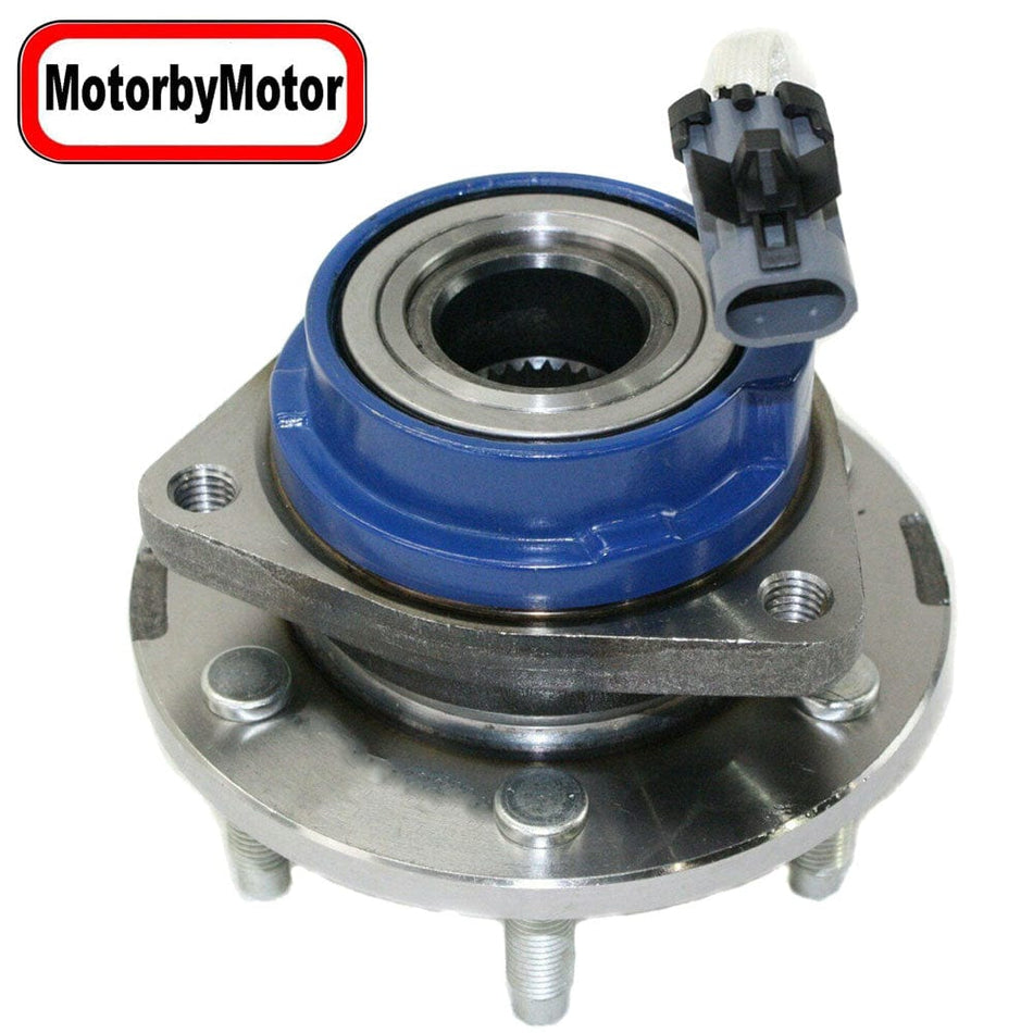 Front Wheel Bearing Hub Assembly Fit 2004 2005 2006 2007 2008 2009 Cadillac SRX Hub Bearing w/ABS, 6 Lugs AWD, Replace 513198