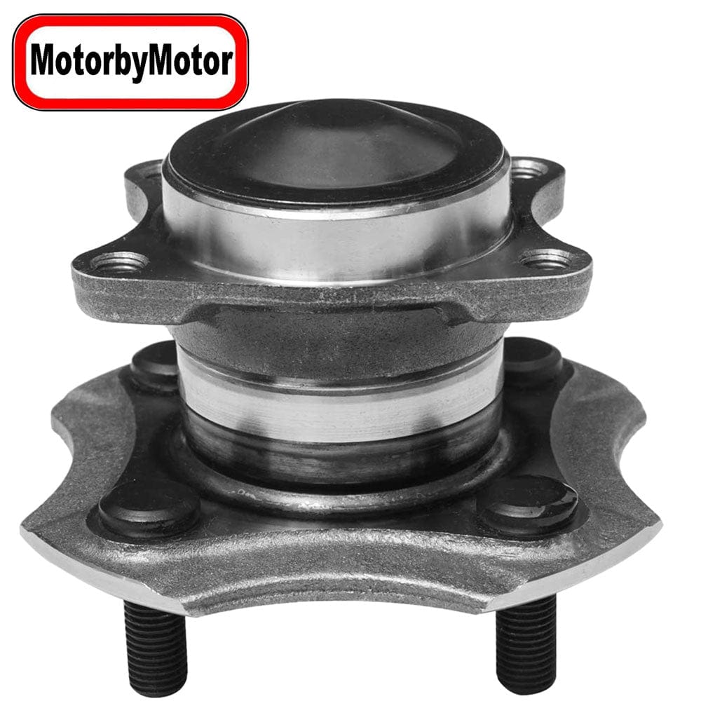 MotorbyMotor 512210 Rear Wheel Bearing Hub Assembly Fits for Toyota Echo 2000-2005 Wheel Hub  w/4 Lugs