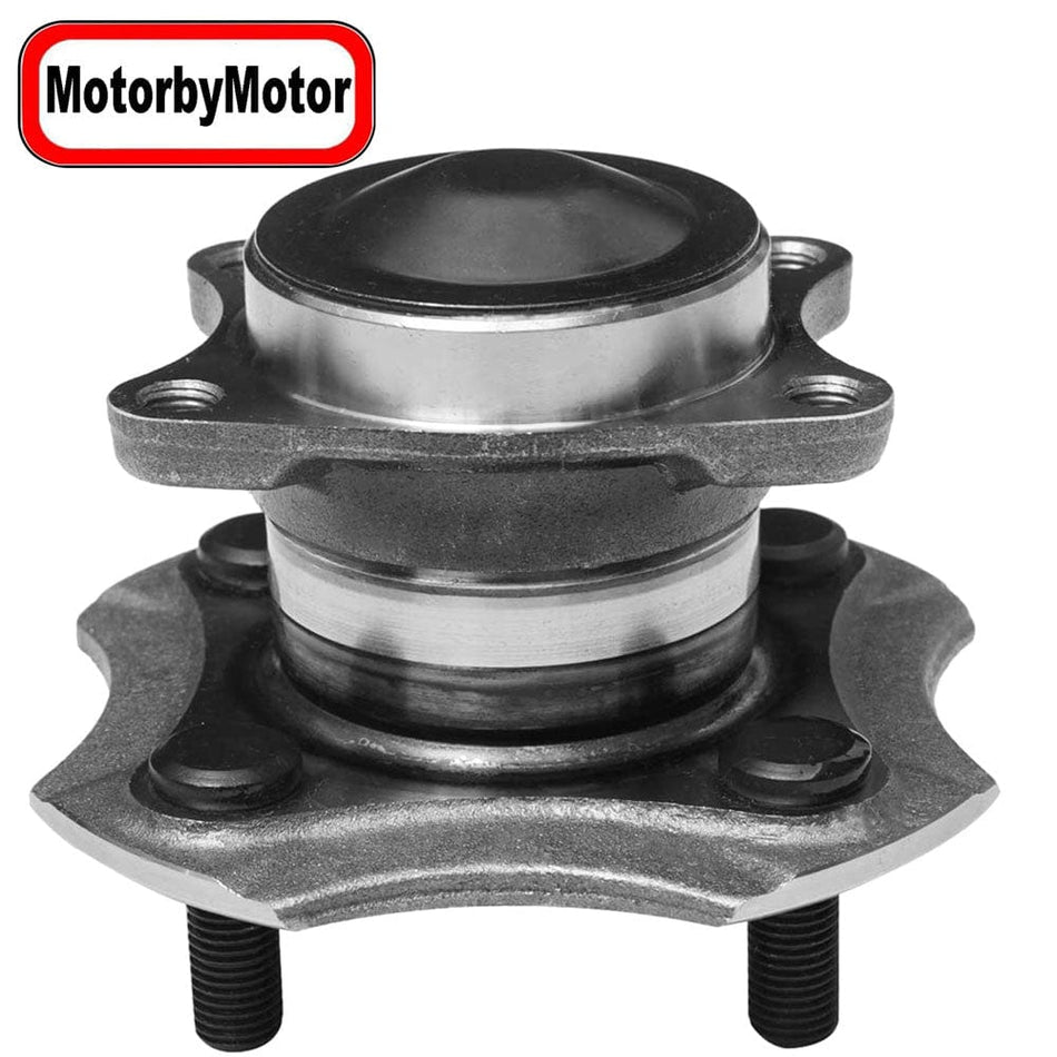 MotorbyMotor 512210 Rear Wheel Bearing Hub Assembly Fits for Toyota Echo 2000-2005 Wheel Hub  w/4 Lugs