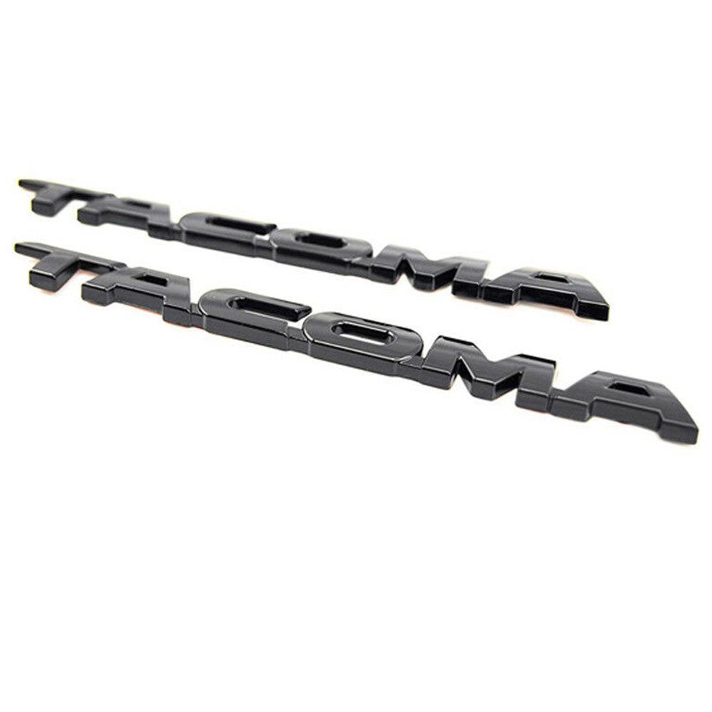 Toyota Tacoma Emblem Matte Black
