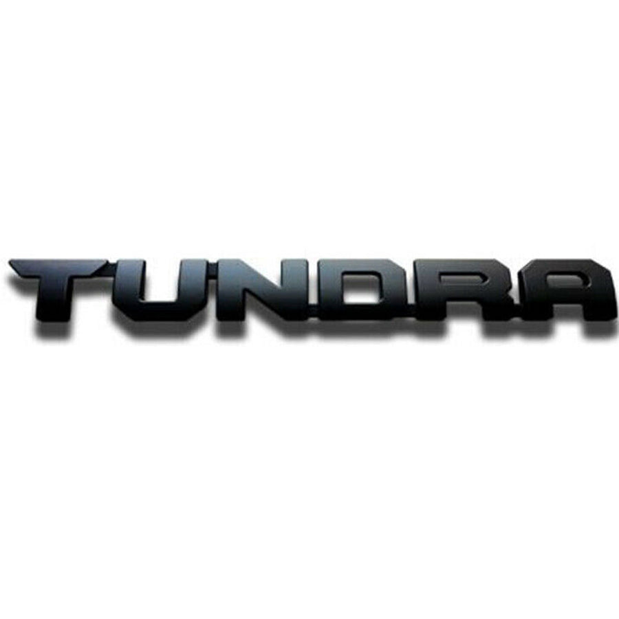 Toyota TUNDRA TRD PRO Emblems Matte Black