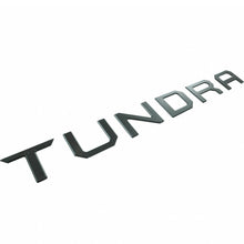 Load image into Gallery viewer, Toyota Tundra Emblem Letter Tailgate Insert Badge Matte Black