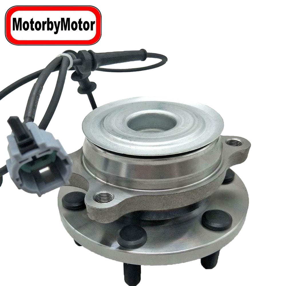 Front Wheel Bearing Fit 09-12 Suzuki Equator, 05-18 Nissan Frontier 05-12 Nissan Pathfinder 05-15 Nissan Xterra Wheel Hub 6 Lugs w/ABS RWD-515064