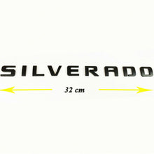 Load image into Gallery viewer, Chevy SILVERADO Emblem letter Badge Gloss Black