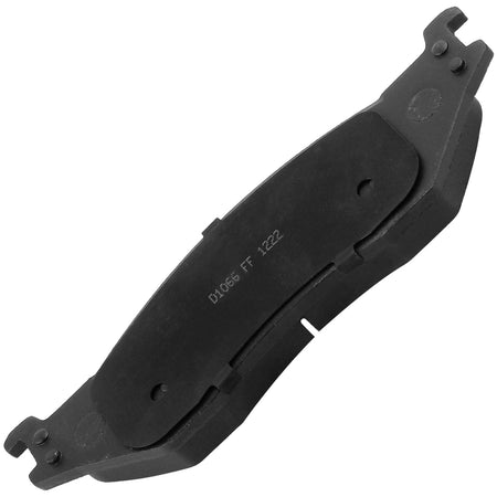 Rear Ceramic Brake Pads w/Hardware Kits Fits for Ford F-450 F-550 Super Duty (All Models)-Ceramic Low Dust Brake Pad-4 Pack