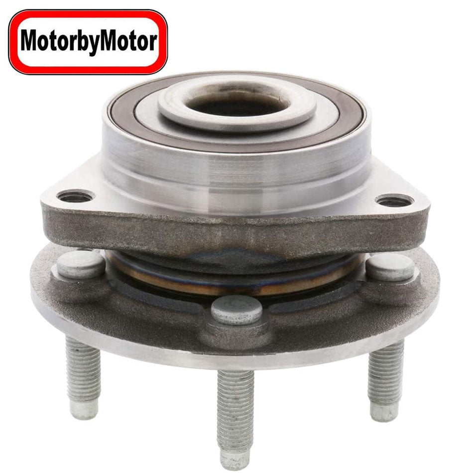 MotorbyMotor Front Wheel Bearing Fits for 2017 2018 Chevy Bolt EV, 2016-2019 Chevy Volt Wheel Hub w/5 Lugs-513403