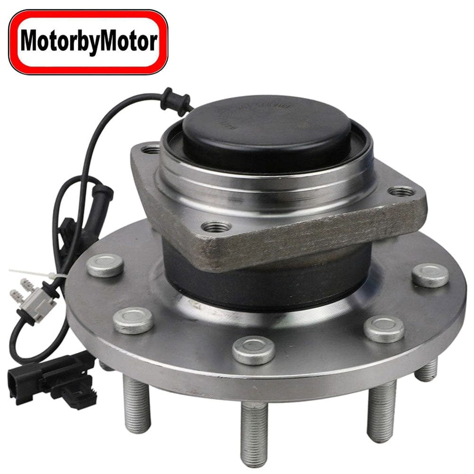Front Wheel Bearing Fit Chevrolet Silverado 3500 HD 2011-2019 , GMC Sierra 3500 HD Wheel Hub w/ABS 8 Lugs 2WD, 515147