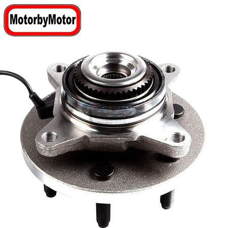 Front Wheel Bearing Fit 2010 Ford F-150 Wheel Hub w/ABS 6 Lugs 4WD, 515112