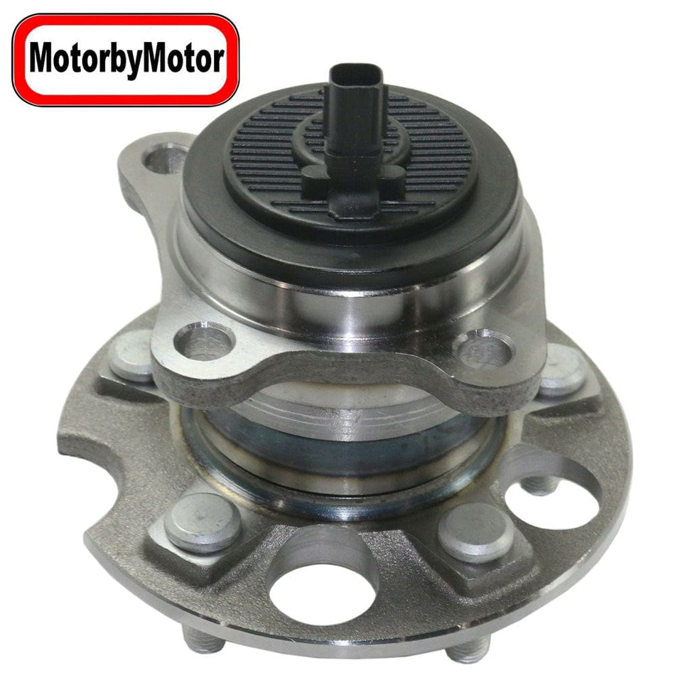 MotorbyMotor 512422 Rear Right Side Wheel Bearing & Hub Assembly Fits for 2009-2016 Toyota Venza Wheel Hub w/5 Lugs (2WD, FWD)-Passenger Side