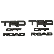 Load image into Gallery viewer, Toyota 4RUNNER TRD OFF ROAD Emblem Matte Black
