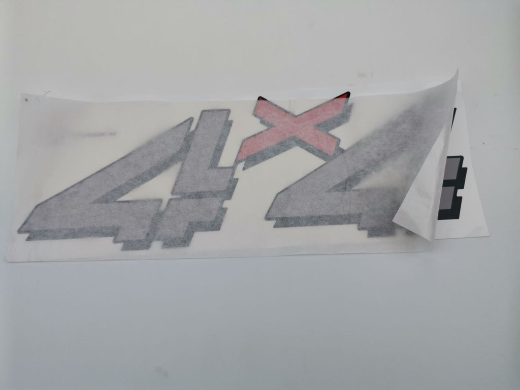 Chevy Silverado 4x4 Emblem decals stickers GM4X4-99BGR
