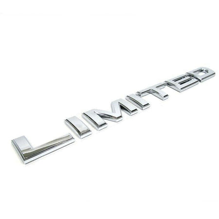 Ram LIMITED Emblem Tailgate Letter Chrome