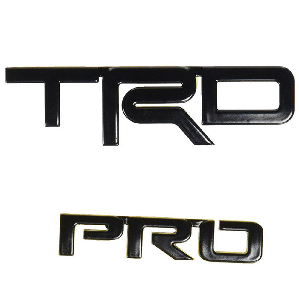 Toyota Tacoma 4Runner TRD PRO Emblem Letter Badge