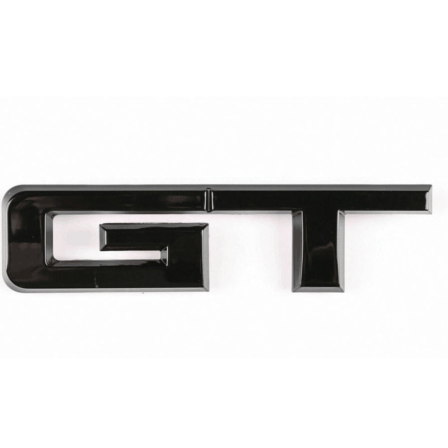 Ford Mustang GT Emblem Rear Tailgate Gloss Black FL-EM0005GT